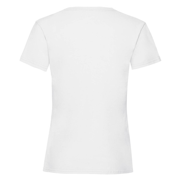 Biała koszulka dziewczęca Valueweight Fruit of the Loom