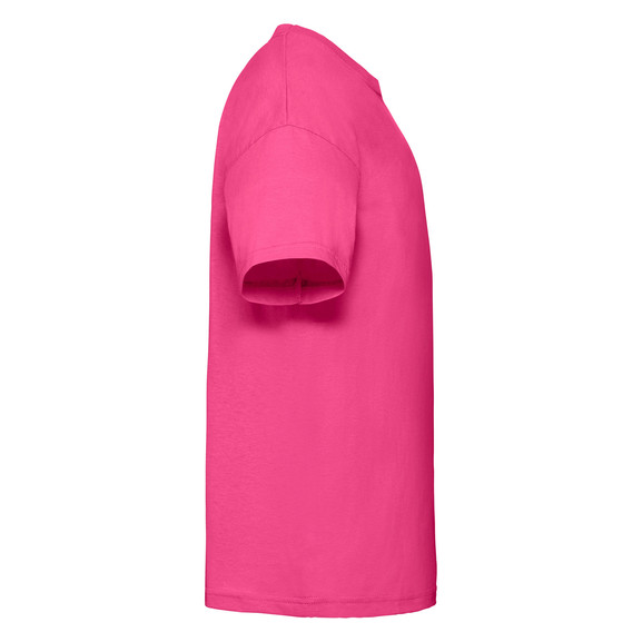 Rżóowy koszulka dziecięca bawełniana Fruit of the Loom