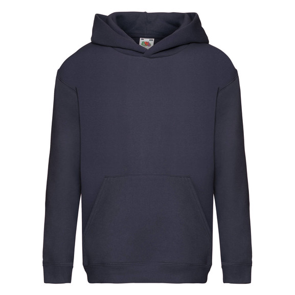 Granatowa bluza dziecięca Hooded Sweat Fruit of the Loom