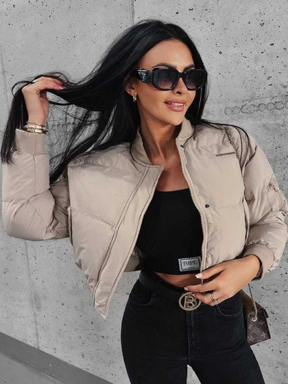 Krótka beżowa kurtka PHONIX O'la Voga