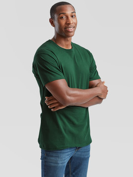 Zielona koszulka męska Valueweight Fruit of the Loom