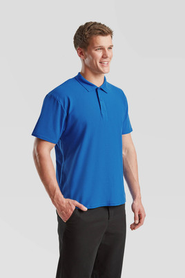 Niebieska koszulka męska polo Original Polo Friut of the Loom