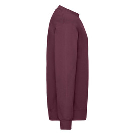 Burgundowa bluza męska Set-in Sweat Fruit of the Loom 