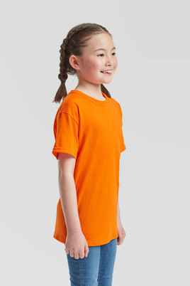 Pomarańczowa koszulka dziecięca Oryginal Fruit of the Loom