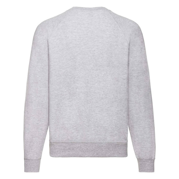 Szara bluza męska Raglan Sweat Fruit of the Loom