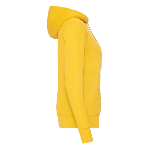 Żółta Błękitna bluza z kapturem Hooded Sweat Fruit of the Loom
