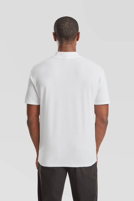 Biała koszulka męska polo Original Polo Friut of the Loom