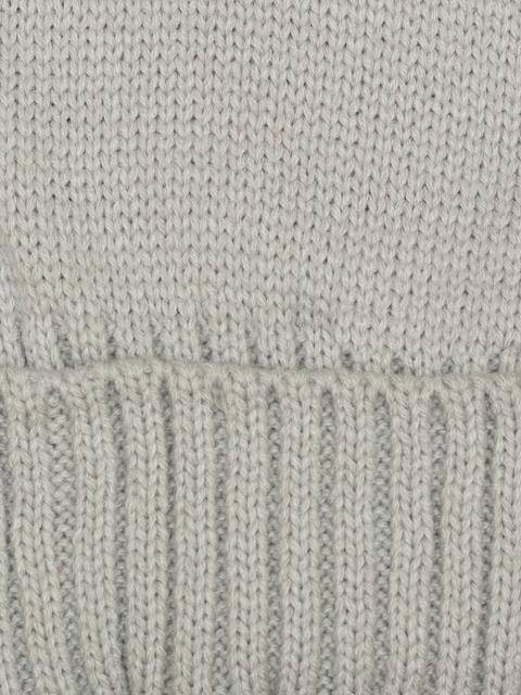 Czapka z rogami szara