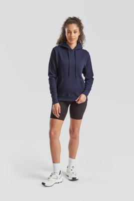 Granatowa bluza z kapturem Hooded Sweat Fruit of the Loom