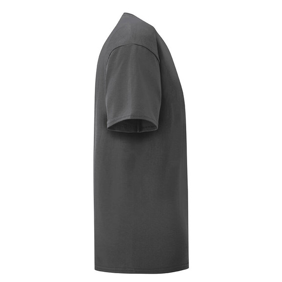 Grafitowa koszulka dziecięca z czesanej bawełny Fruit of the Loom