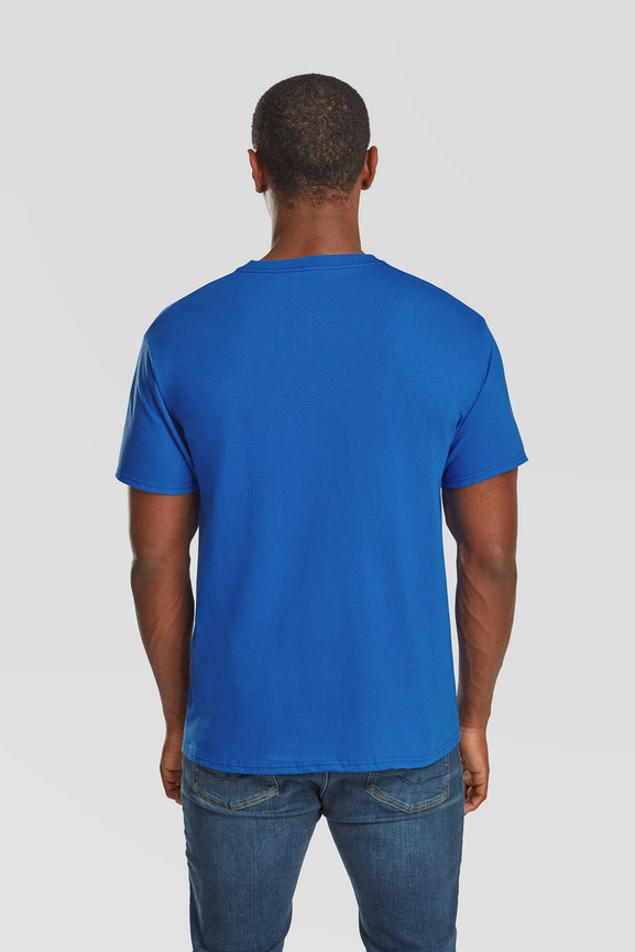 Niebieska koszulka męska Valueweight Fruit of the Loom