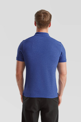 Niebieska koszulka męska Iconic Polo Friut of the Loom