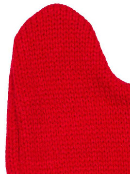 Czapka z rogami czerwona