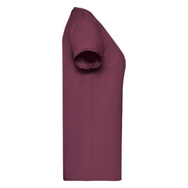 Burgundowa koszulka Valueweight Fruit of the Loom