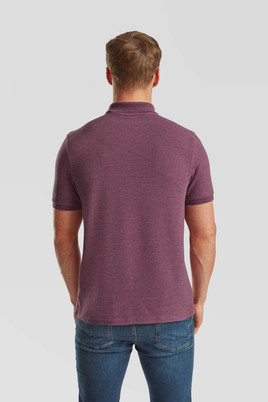 Burgundowa koszulka męska Iconic Polo Friut of the Loom