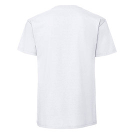 Biała koszulka męska Iconic 195 Ringspun Premium Fruit of the Loom