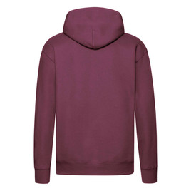 Burgundowa bluza męska z kapturem Hooded Sweat Fruit of the Loom 