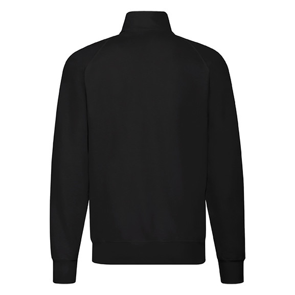 Czarna bluza męska Lightweight Sweat Jacket Fruit of the Loom