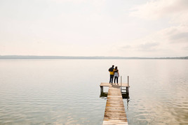 Zielona koszulka damska Iconic z czesanej bawełny Fruit of the Loom