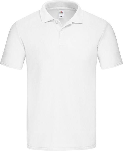 Biała koszulka męska polo Original Polo Friut of the Loom