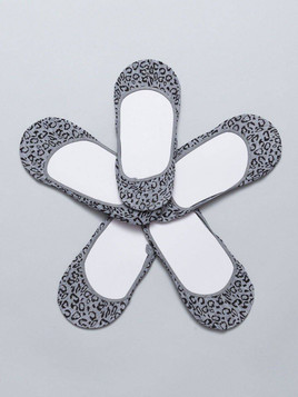 Stopki panterka szare 5-pak