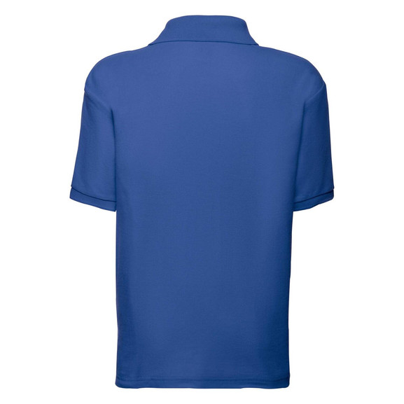 Niebieska koszulka dziecięca 65/35 Polo Fruit of the Loom