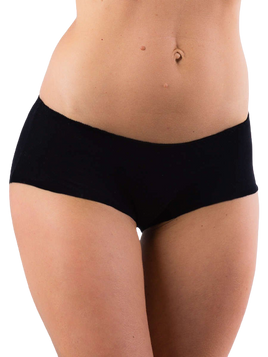 Majtki damskie bezszwowe czarne