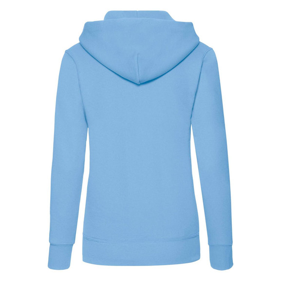 Błękitna bluza z kapturem Hooded Sweat Fruit of the Loom