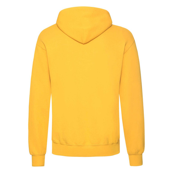 Żółta bluza męska Hooded Sweat Fruit of the Loom