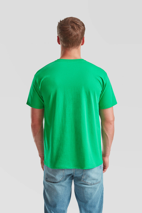 Zielona koszulka męska Valueweight Fruit of the Loom