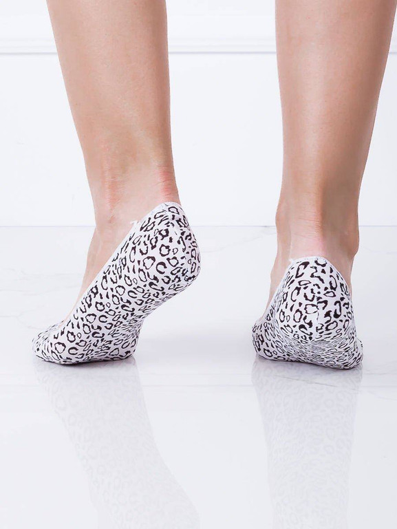 Stopki panterka białe 5-pak