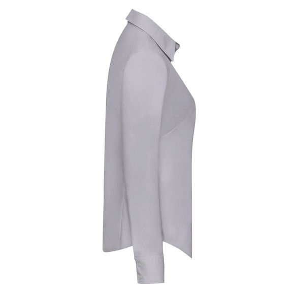 Szara koszula klasyczna lady-fit Oxford Fruit Of The Loom