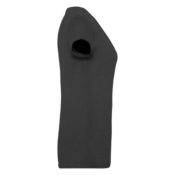 Czarna koszulka damska v-neck Valueweight Fruit of the Loom