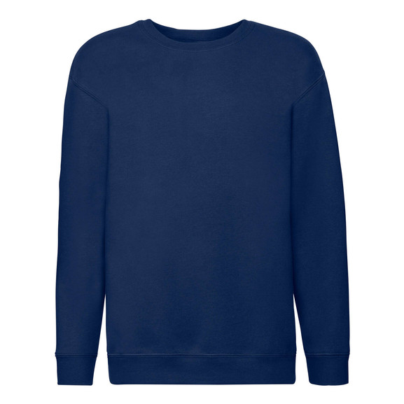 Granatowa bluza dziecięca Set-In Sweat Fruit of the Loom