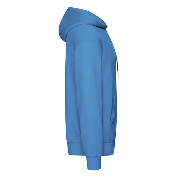 Niebieska bluza męska Hooded Sweat Fruit of the Loom