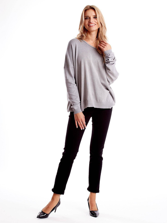 Czarne jeansy klasyczne ze średnim stanem Yups