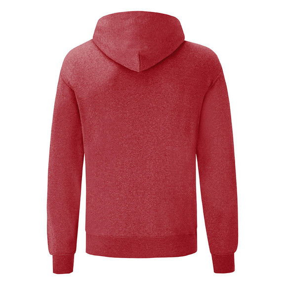 Czerwona bluza męska Hooded Sweat Fruit of the Loom