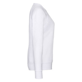 Biała  bluza klasyczna lekka Fruit of the Loom 