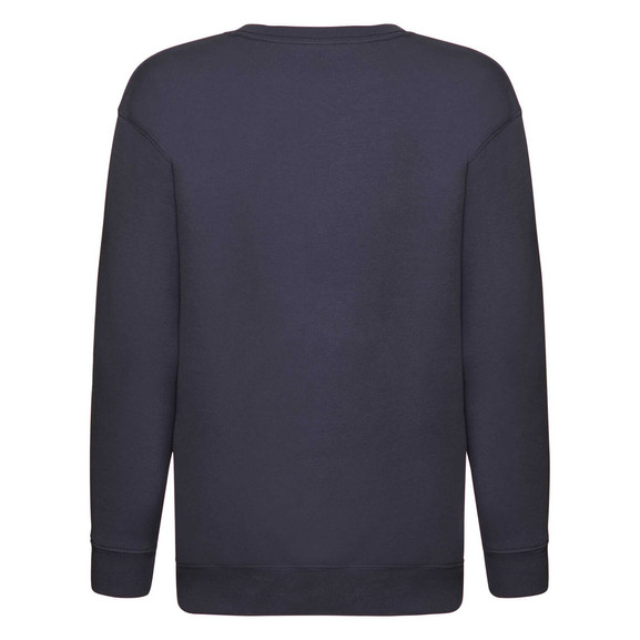 Granatowa bluza dziecięca Set-In Sweat Fruit of the Loom