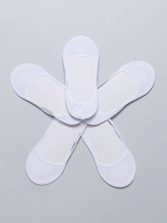 Stopki siateczka białe 5-pak