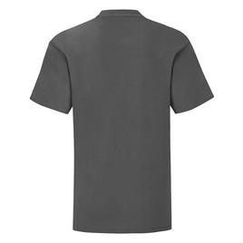 Grafitowa  koszulka dziecięca z czesanej bawełny Fruit of the Loom 