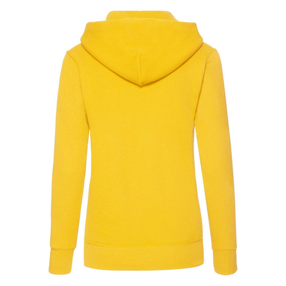 Żółta Błękitna bluza z kapturem Hooded Sweat Fruit of the Loom