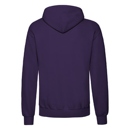 Fioletowa bluza męska Hooded Sweat Fruit of the Loom