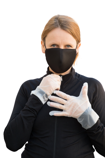 Maseczka ochronna Mi...Mi czarna