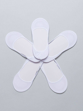 Stopki siateczka białe 5-pak