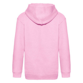Różowa bluza dziecięca Hooded Sweat Fruit of the Loom