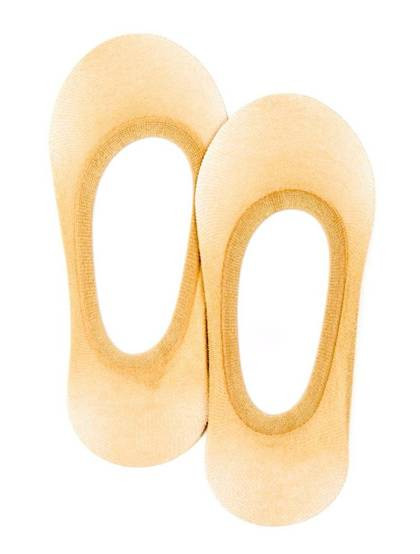Beżowe stopki dwupak