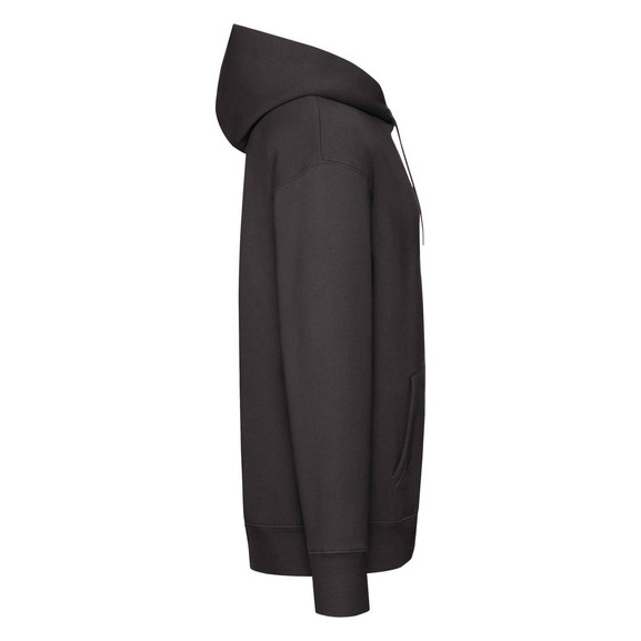 Czarna bluza męska z kapturem Hooded Sweat Fruit of the Loom