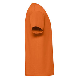 Pomarańczowa koszulka męska Iconic 195 Ringspun Premium Fruit of the Loom