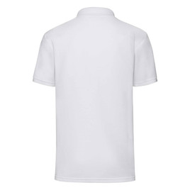 Biała koszulka męska Polo Friut of the Loom